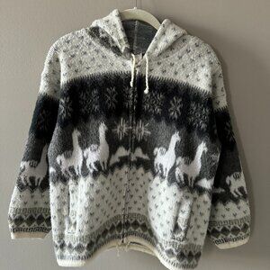 Ecuador Wool handmade Kids sweater size S